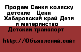 Продам Санки-коляску детские › Цена ­ 2 500 - Хабаровский край Дети и материнство » Детский транспорт   